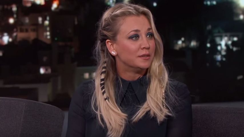 Kaley Cuoco bei Jimmy Kimmel Live