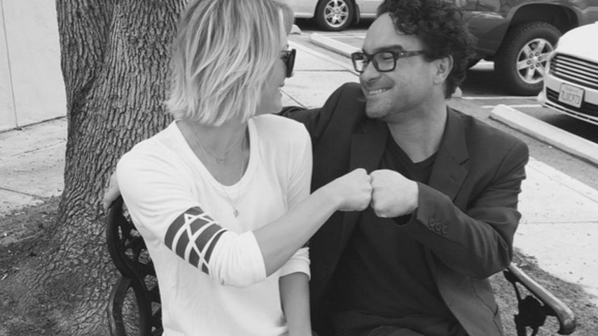 Kaley Cuoco und Johnny Galecki
