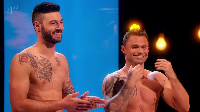 Kandidaten bei "Naked Attraction" in England