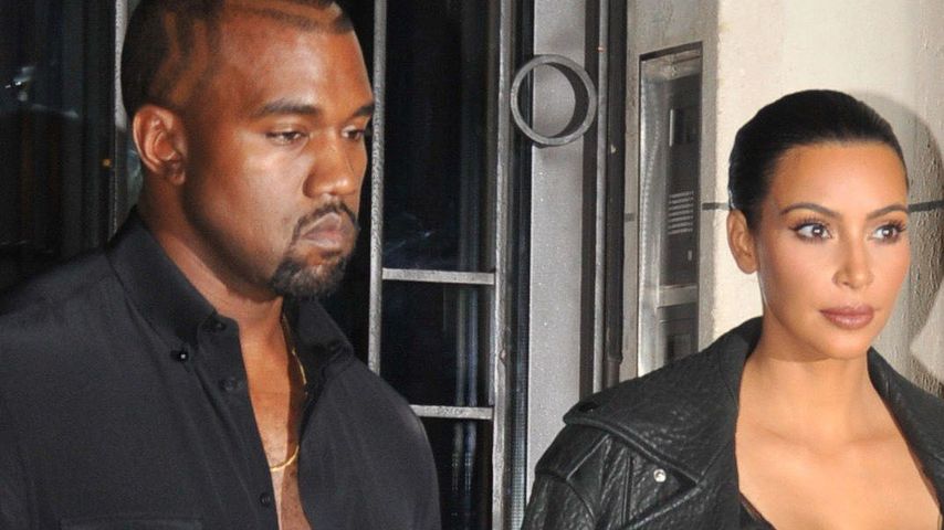 Kim Kardashian und Kanye West