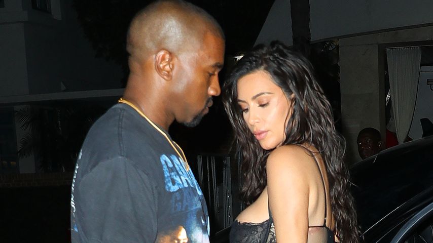 Kanye West und Kim Kardashian