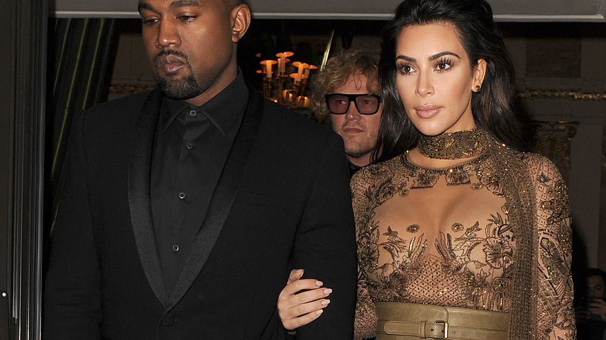 Kanye West und Kim Kardashian