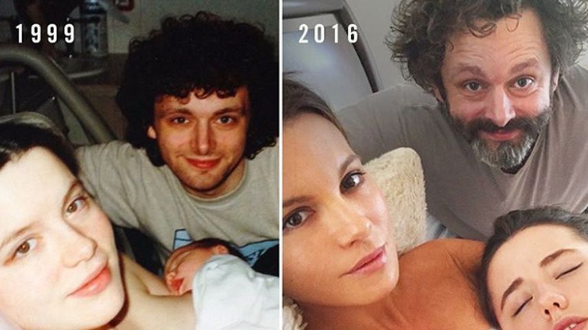 Kate Beckinsale mit Michael Sheen und Tochter Lily