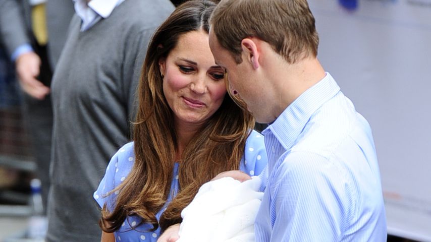 Herzogin Kate, Prinz William und Prinz George