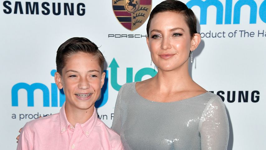 Kate Hudson (r.) mit ihrem Sohn Ryder Robinson in Beverly Hills