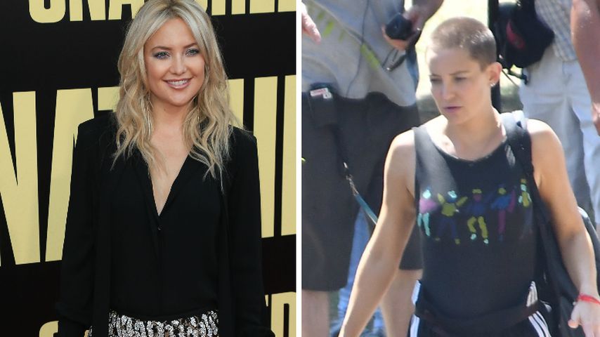 Kahl rasiert: Hollywood-Darling Kate Hudson jetzt megacool