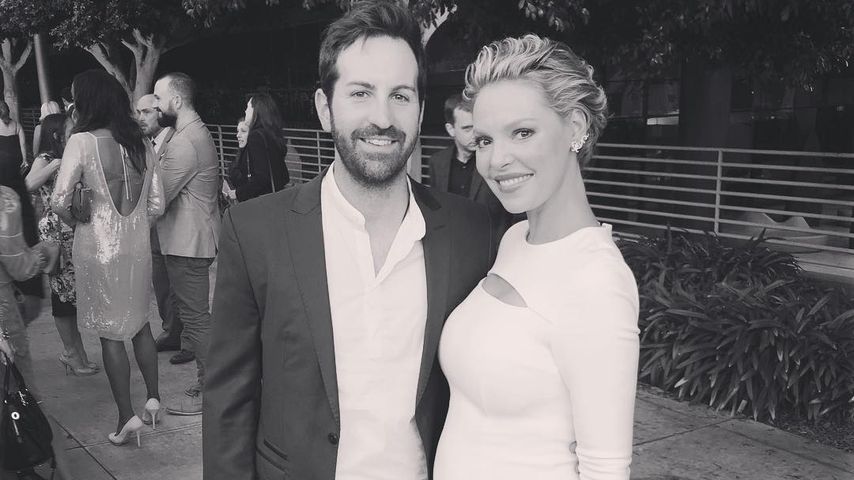 Katherine Heigl während ihrer ersten Schwangerschaft an der Seite von Josh Kelley