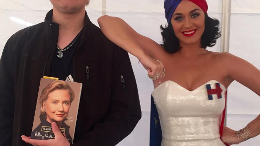 Katy Perry und Hillary Clinton
