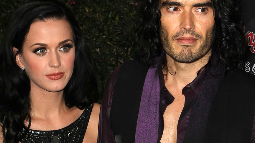 Katy Perry und Russell Brand
