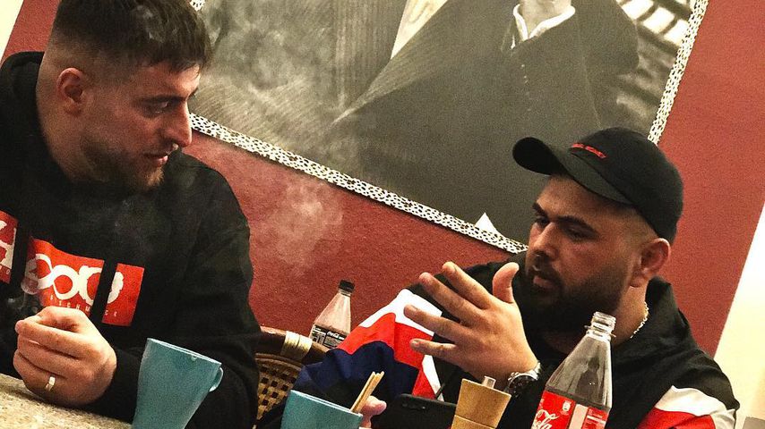 KC Rebell und Summer Cem nach ihrem Konzert in Hannover