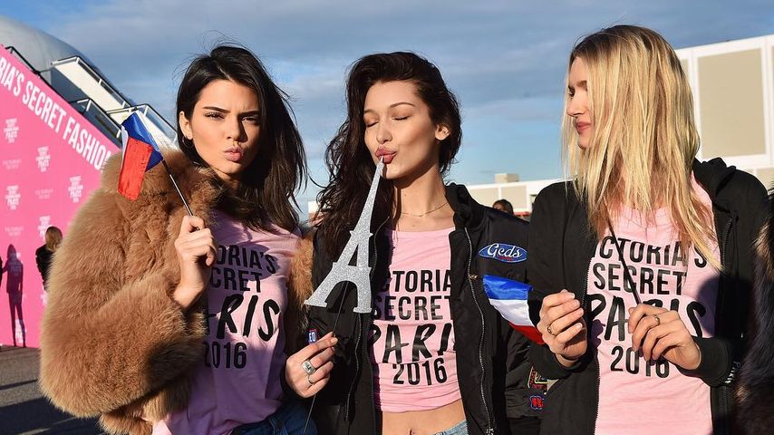 Kendall Jenner, Bella Hadid und Lily Donaldson, "Victoria's Secret"-Models