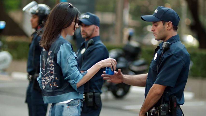 Kendall Jenner im Pepsi-Werbespot