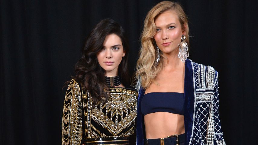 Kendall Jenner & Karlie Kloss bei der BALMAIN X H&M Collection Launch