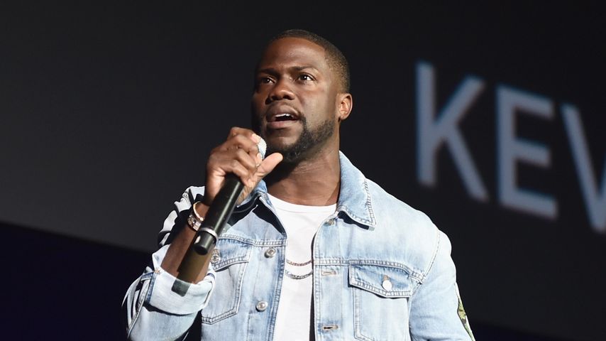 Kevin Hart hält eine Rede bei der CinemaCon 2016 in Las Vegas