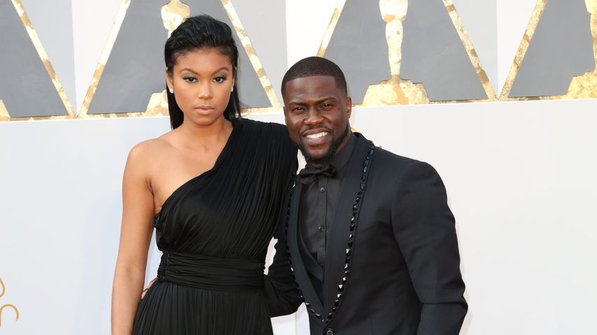 Kevin Hart und Eniko Parrish bei den Oscars 2016