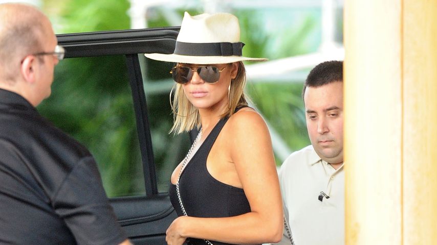 Khloe Kardashian in Bal Harbor