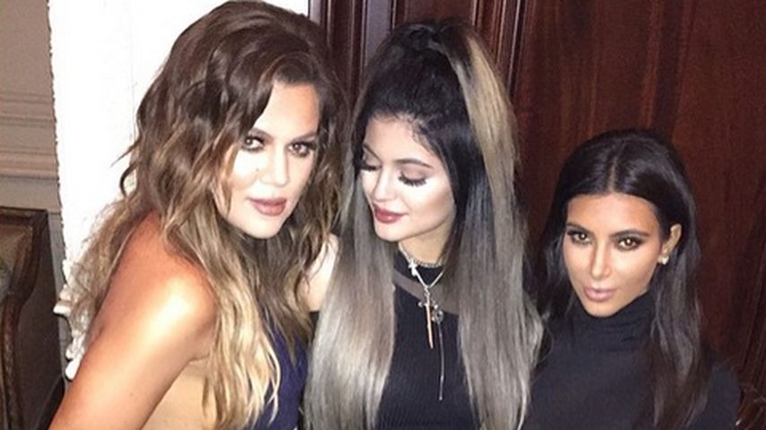 Khloe Kardashian, Kylie Jenner und Kim Kardashian