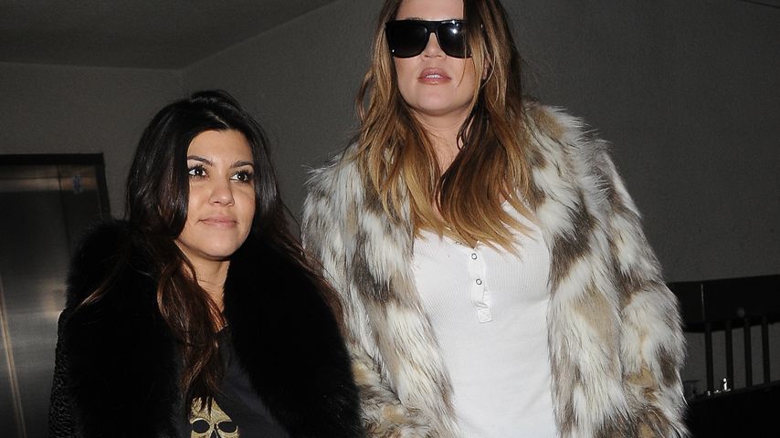 Khloe Kardashian und Kourtney Kardashian