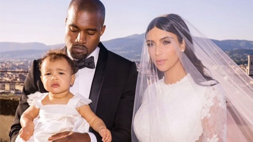 Kim Kardashian, Kanye West und North West