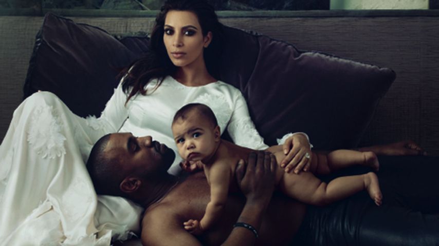 Kim Kardashian, Kanye West und North West