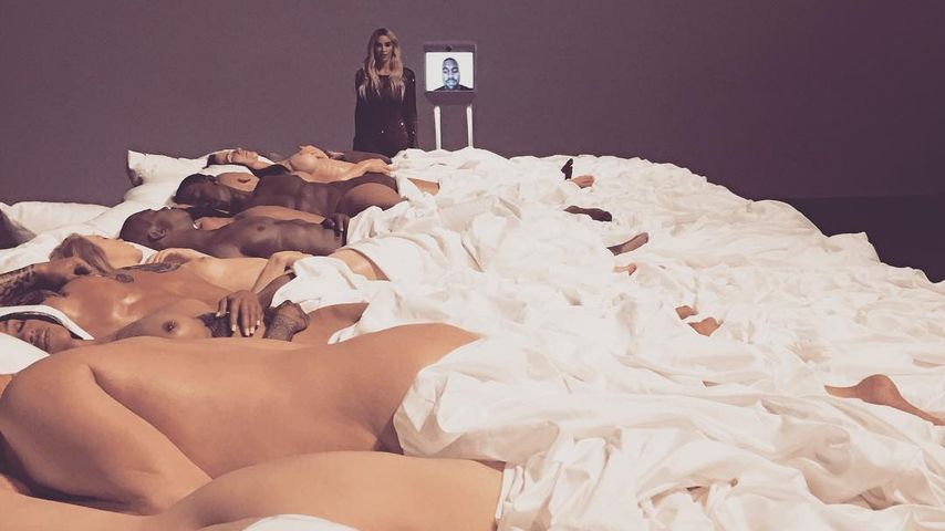 Kim Kardashian bei Kanye Wests Wachsfiguren-Ausstellung