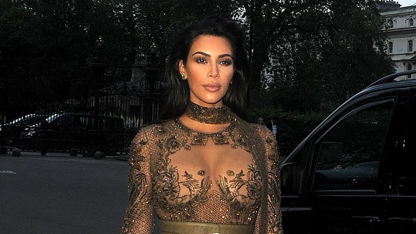 Kim Kardashian bei der Vogue-Gala in London