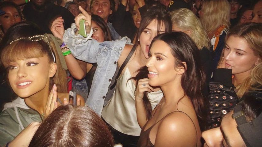 Kim Kardashian mit Ariana Grande