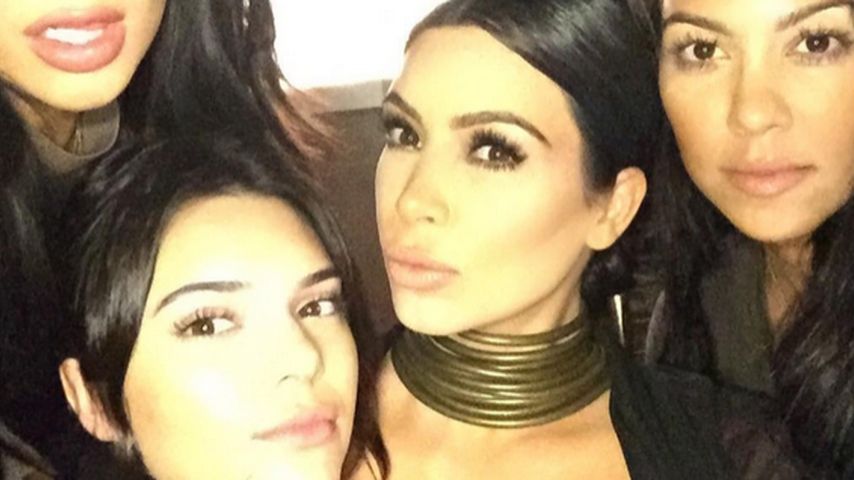 Kylie Jenner, Kim Kardashian, Kendall Jenner und Kourtney Kardashian