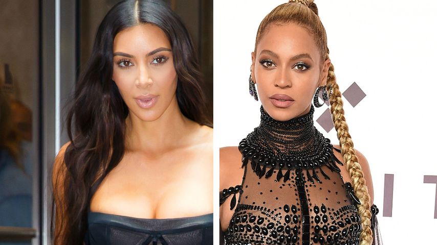 Eifersüchtig? Kim Kardashian entliked Beyoncés Baby-Pic!