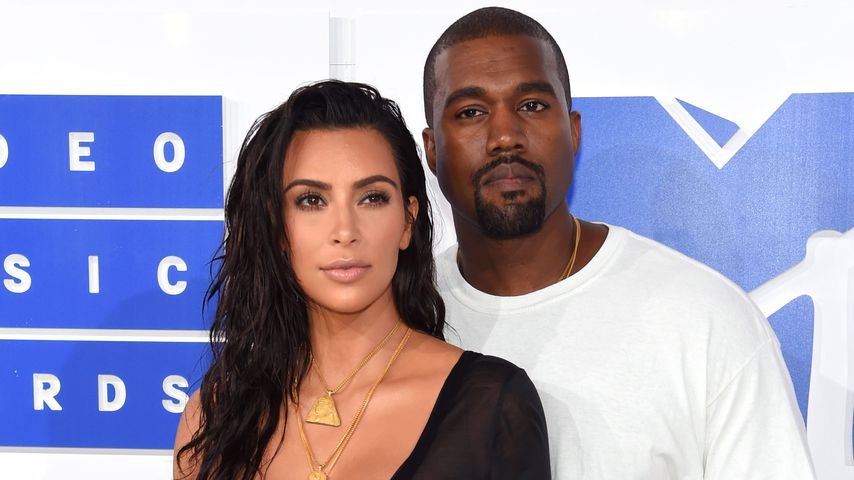 Kim Kardashian und Kanye West bei den MTV Movie Awards 2016