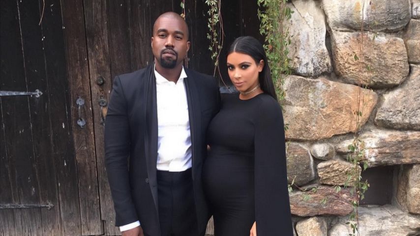 Kim Kardashian und Kanye West