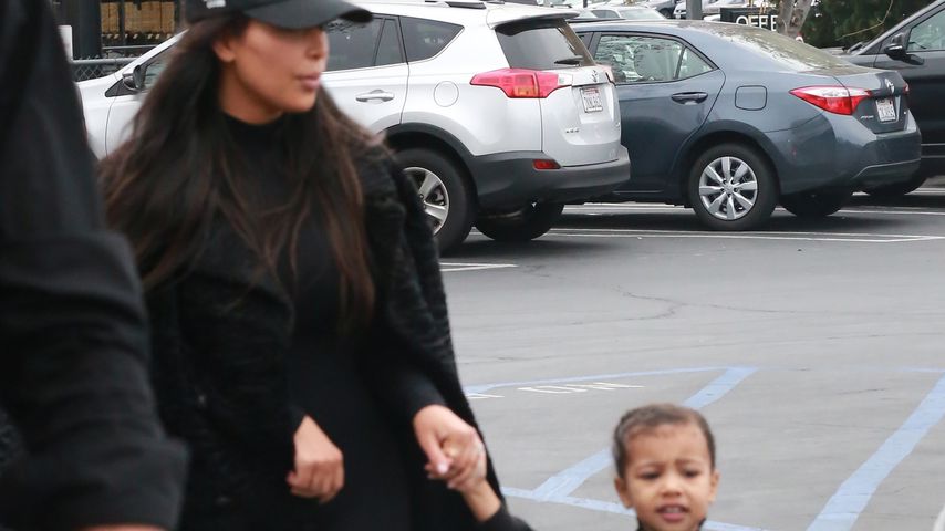 Kim Kardashian und North West