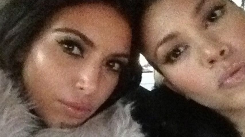 Kim Kardashian und Kourtney Kardashian