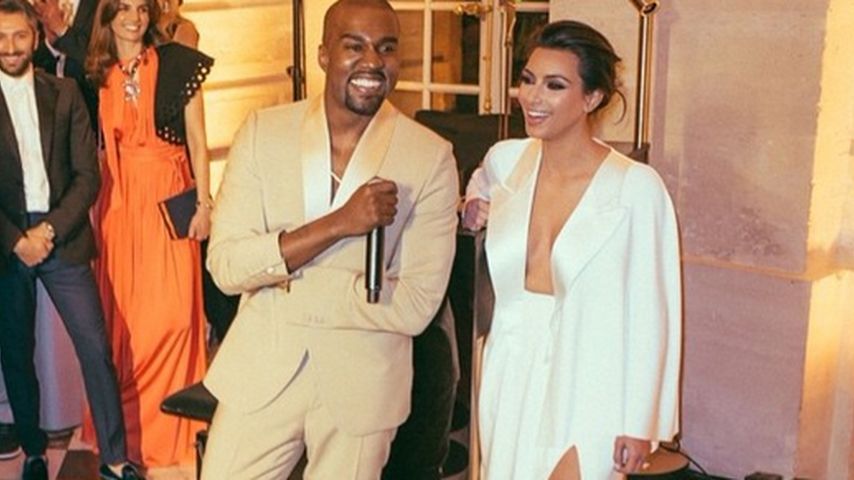Kim Kardashian und Kanye West