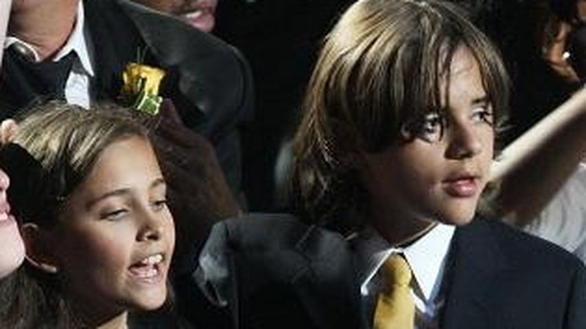 Paris Jackson mit ihren Brüdern Prince Michael und Blanket