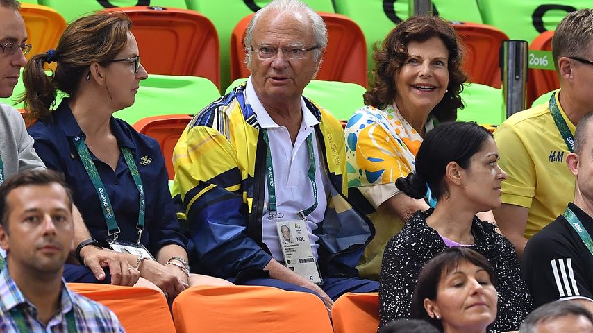 König Carl Gustav und Königin Silvia in Rio