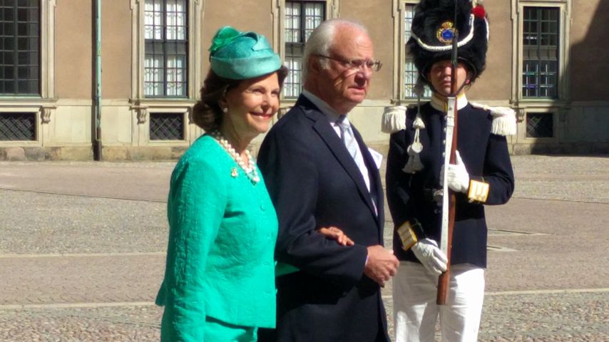Königin Silvia und König Carl Gustaf von Schweden