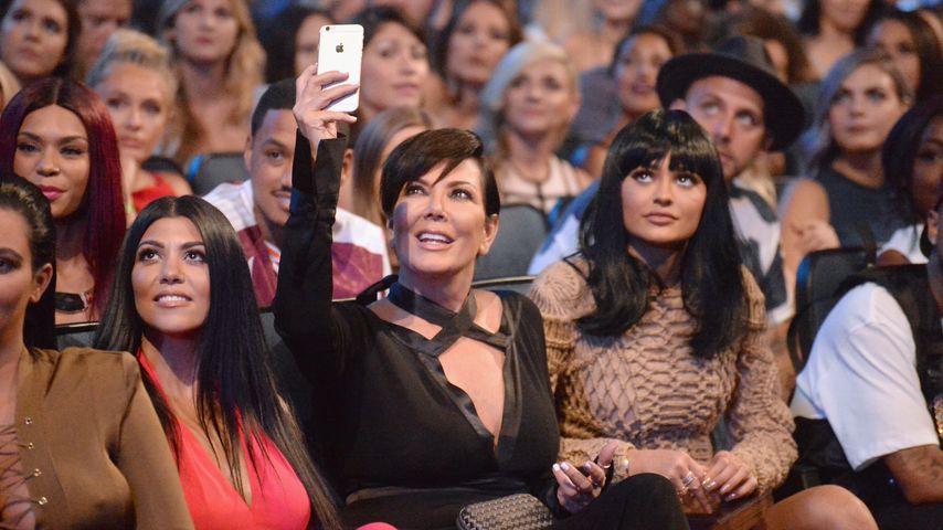 Kylie Jenner, Kourtney Kardashian und Kris Jenner