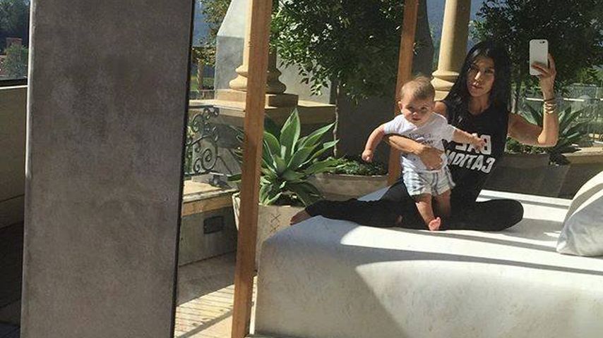 Kourtney Kardashian und Reign Disick