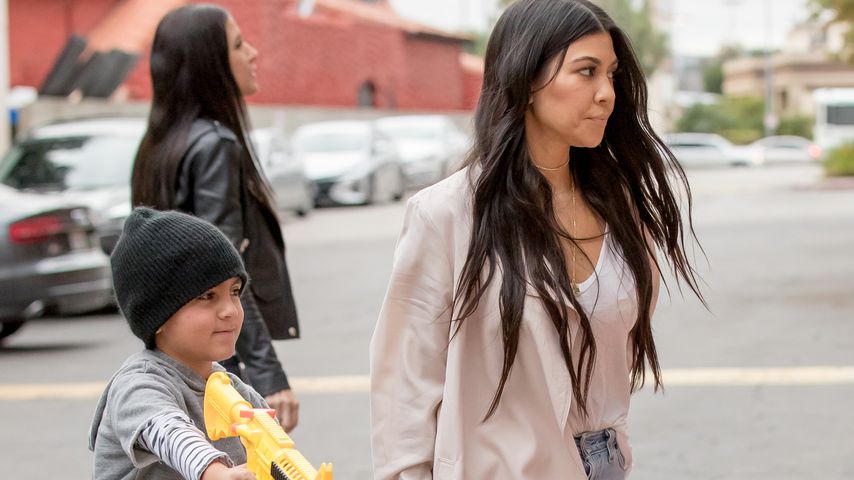 Kourtney Kardashian mit Sohn Mason Disick in Los Angeles