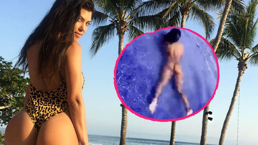 Nackt-Snaps & vollgekotzt: Was ist mit Kourtney Kardashian?