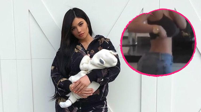 Acht Wochen nach Stormis Geburt: Kylie zeigt XXS-Taille!