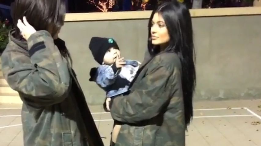 Kylie Jenner, Kendall Jenner und Reign Disick