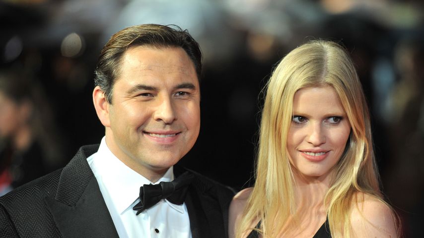 David Walliams und Lara Stone