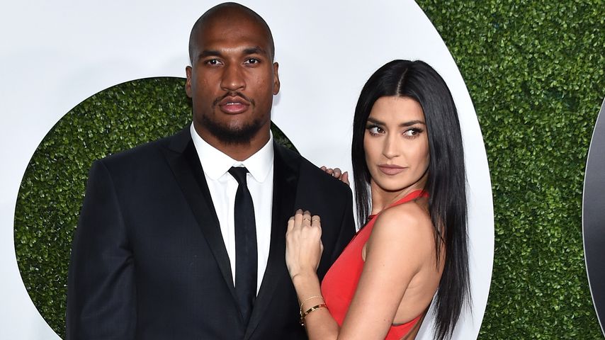 Football-Spieler Larry English und TV-Star Nicole Williams