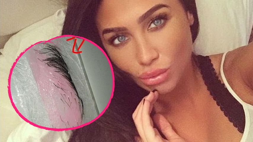Beauty-Fail: Lauren Goodger waxt sich halbe Augenbraue weg!