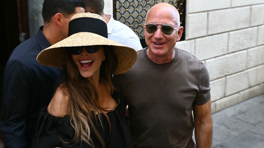 Lauren Sánchez und Jeff Bezos, Juni 2025
