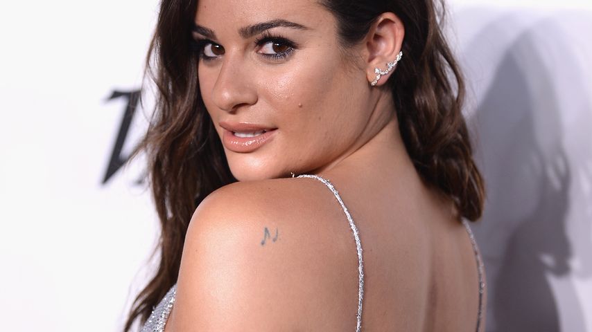 Lea Michele auf der "Vielfalt und Frauen im Film" Vor-Emmy Party