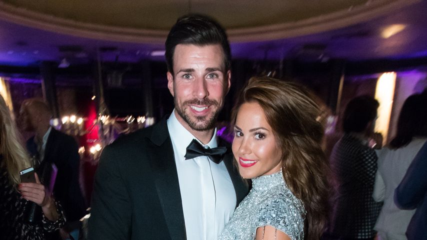 Leonard Freier und Angelina Heger bei den InTouch-Awards 2016 in Düsseldorf