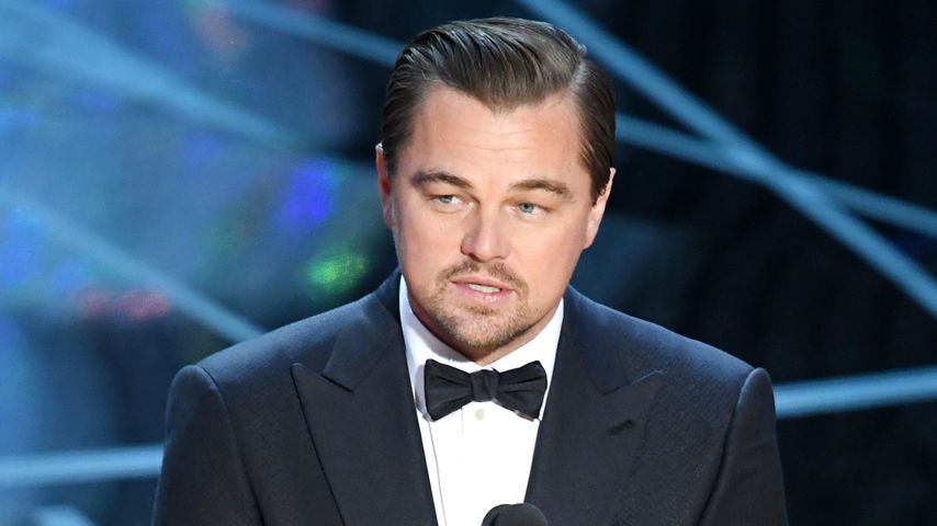 Leonardo DiCaprio spricht bei den Academy Awards